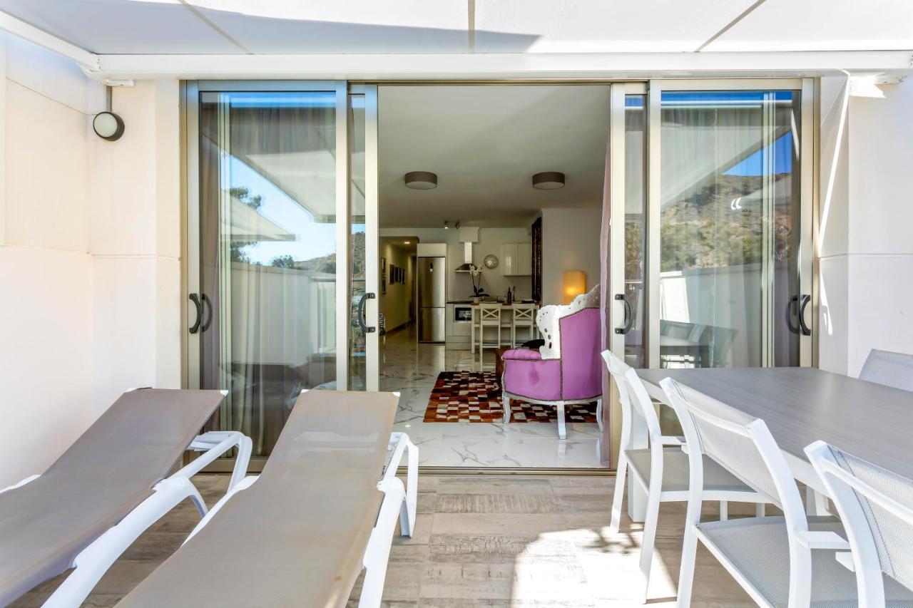 Ribera Del Puerto - Luxe Apartement With Great Terrace And Sea View Puerto De Mogan Bagian luar foto