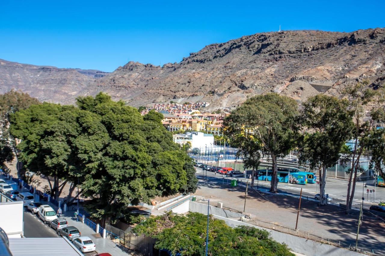 Ribera Del Puerto - Luxe Apartement With Great Terrace And Sea View Puerto De Mogan Bagian luar foto