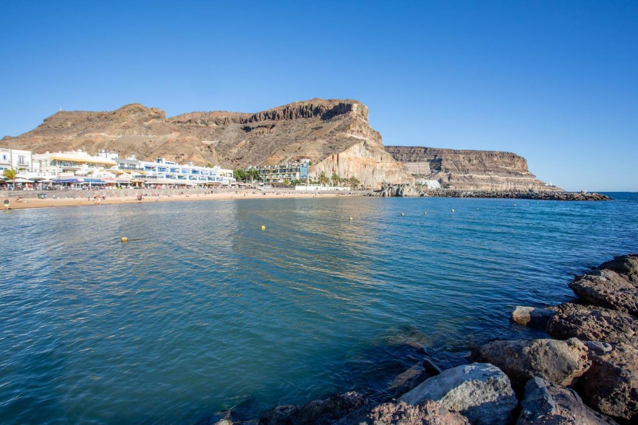 Ribera Del Puerto - Luxe Apartement With Great Terrace And Sea View Puerto De Mogan Bagian luar foto