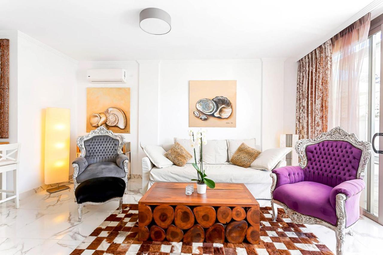 Ribera Del Puerto - Luxe Apartement With Great Terrace And Sea View Puerto De Mogan Bagian luar foto